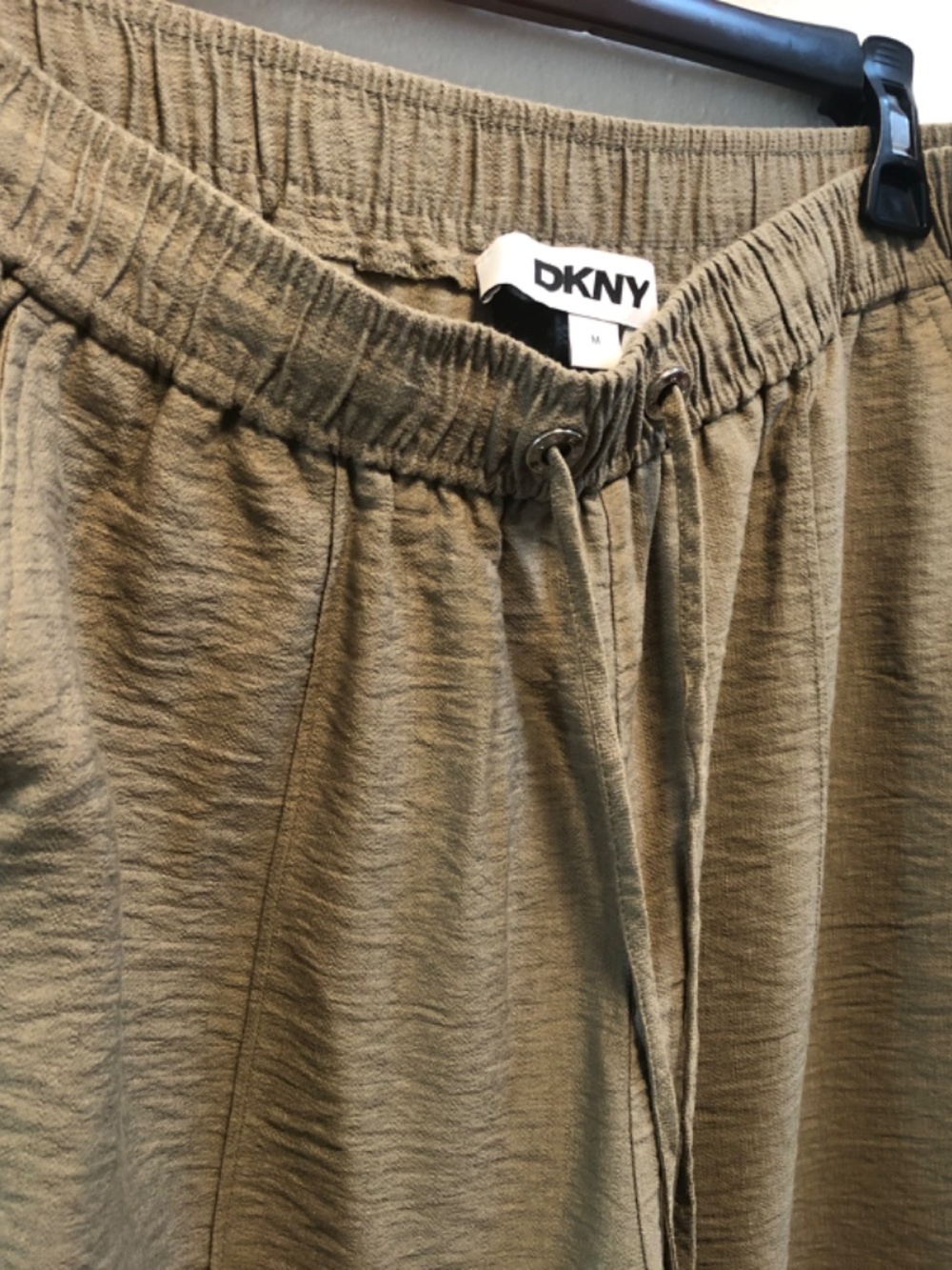 Olive Green Drawstring pants - Picture 4 of 5